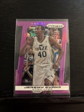 2013-14 Panini Prizm Purple Prizm Die-Cut /49 Jeremy Evans #183
