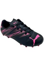 PUMA Toddler Girl's Attacanto Ground Sneakers Black/Poison Pink