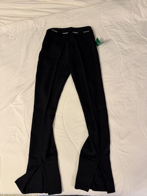 black pants united colors benetton Size XS With Stones