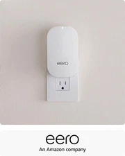 Amazon eero Beacon mesh WiFi range extender (add-on to eero WiFi systems)