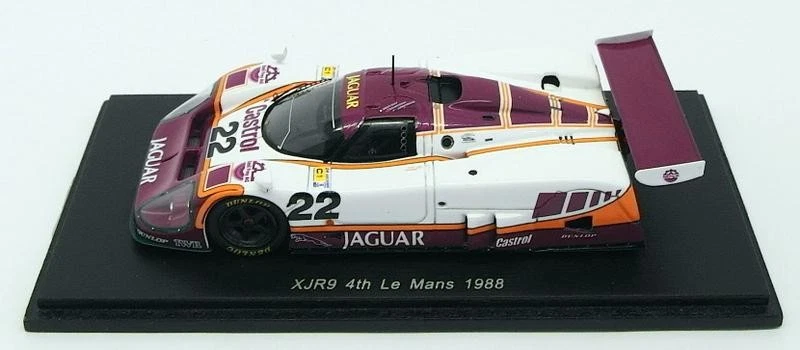 Spark Models 1/43 Scale S4716 - Jaguar XJR9 #22 4th Le Mans 1988 - Image 4 of 4