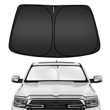 ARISMOTOR Windshield Sun Shade for Dodge Ram 1500 2019-2025 2026, Custom Fit ...