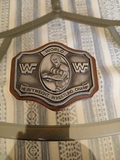 HULK HOGAN  WWF 1987 souvenir belt buckle  