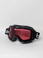 Bolle Ski Snowboard Goggles Rose Lens Black Frames Winter Sport