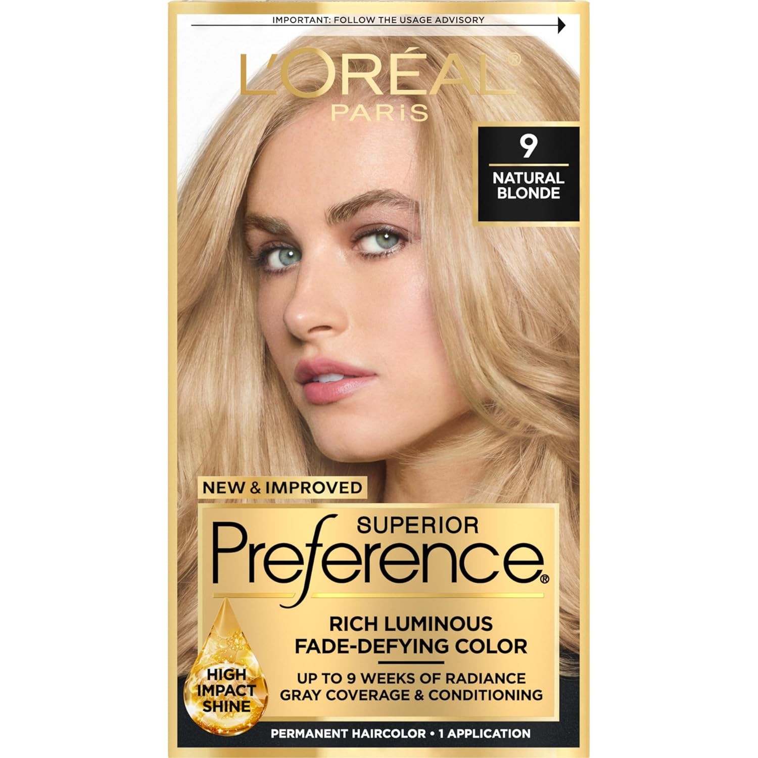 L'Oreal Paris Superior Preference Fade-Defying+Shine Permane