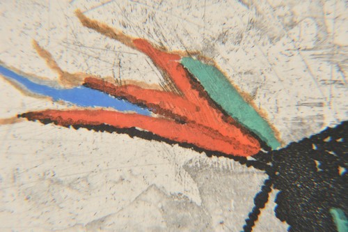 N53U60- Joan Miró (1893-1983) Les Saltimbanques XI koloriert Nr 20/30 signiert - Imagen 6 de 12