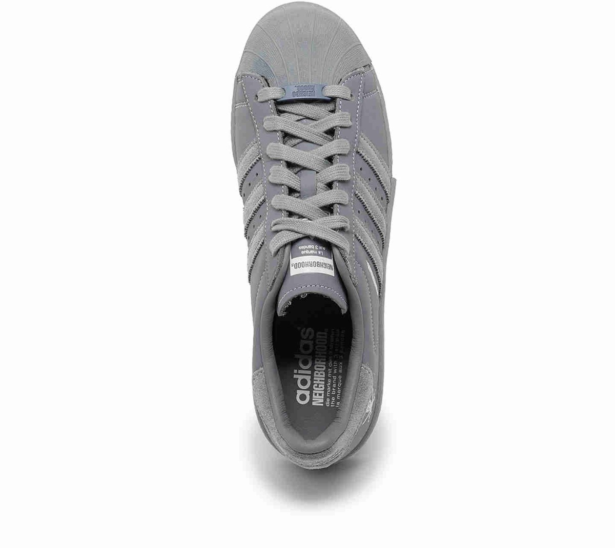 adidas Neighborhood x Superstar Cement Grey IE6115 Ship Now