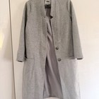 Wool coat, Old Navy, size 10/ 12, grey, classic — photo 1