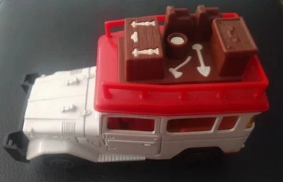 Land cruiser 4x4 Majorette Toyota BJ45 intact old 1/36 série 3000 av gallerie - Photo 1/4
