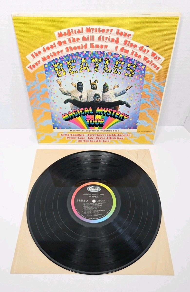 The Beatles Magical Mystery Tour Capitol SMAL 2835 1967 W/Booklet