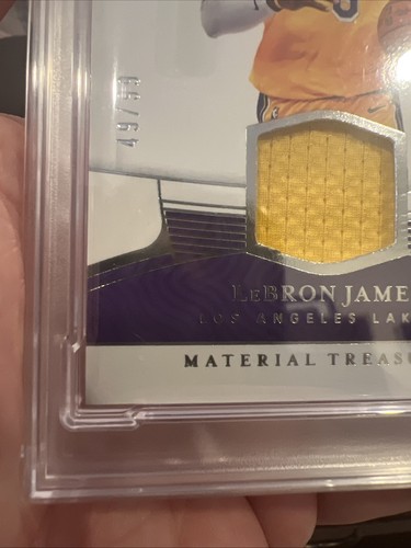 2022 National Treasures - LeBron James Material Treasures /99 PSA 8 GAME WORN 🔥 - Bild 7 von 14