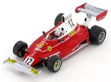 1/43 TSM Model Ferrari 312 1975 World Champion #12 Niki Lauda Red FJM1243023