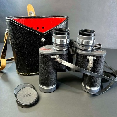 Vintage Jason Statesman Model 165 Zoom Binoculars 7.5x-15x40 w