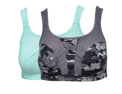 Goodmove 2pk Ultimate Support Sports Bra RRP £30.00