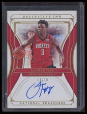 2021-22 Panini National Treasures #DI-JAE Jae'Sean Tate Definitive Ink Gold #/10