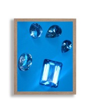 Bilderrahmen Topas 40 x 100 cm 24 Farben 2 Glasvarianten Puzzle Poster Drucke