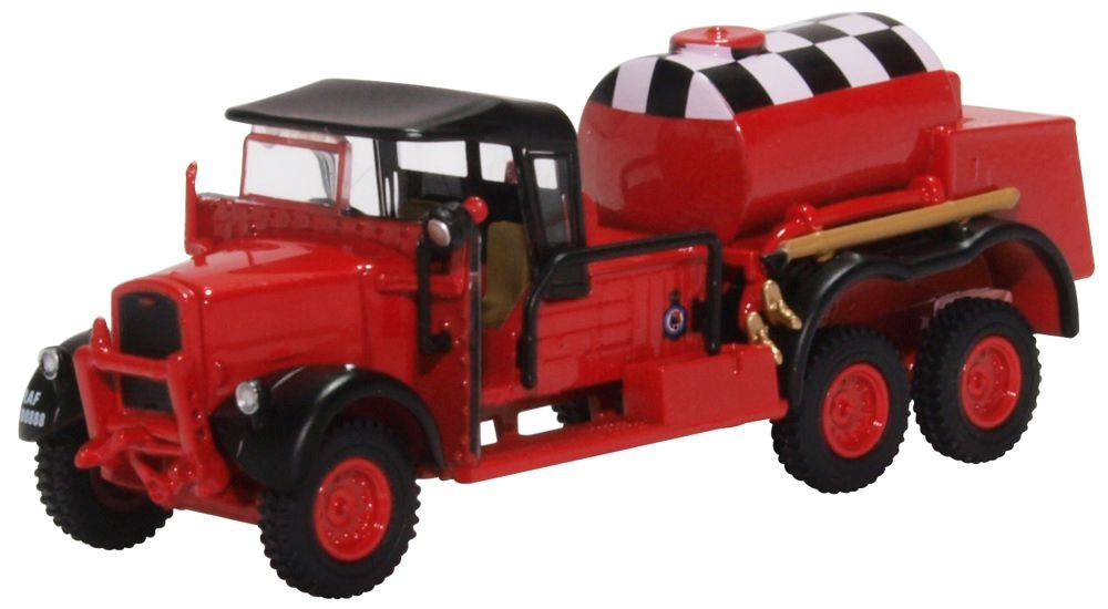 OXFORD 1/76 FORD WOT1 CRASH TENDER RAF CATTERICK (RED) 76WOT002