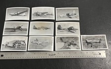 Lot of 10 Vintage 1940s AEROPLANE PHOTO SUPPLY WWII Era Aircraft Photos  13