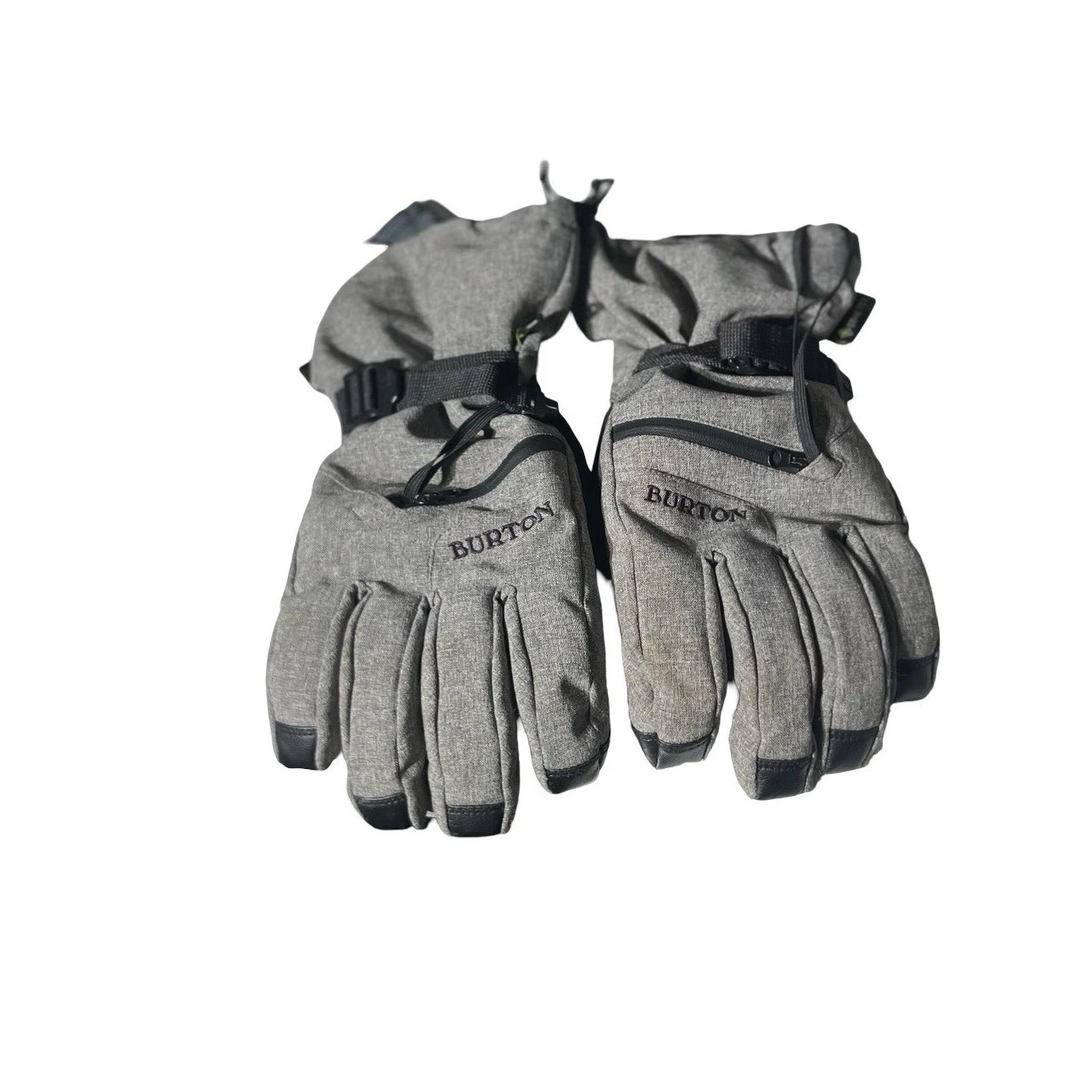 Burton Gore-Tex Snowboard Gloves Gray Black Waterproof Winter Ski Mens XL