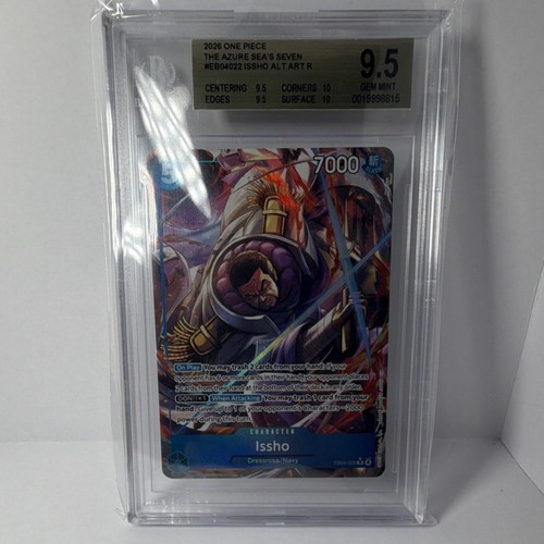 Issho (Alternate Art) graded BGS 9.5 for sale on eBay