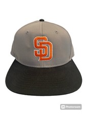 San Diego Padres Hat Cap YOUTH Snapback Gray/Black Otto Brand