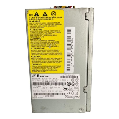 Bestec ATX0400D5WC Rev A 400W Power Supply 100-240V Input, 50-60Hz Fully Tested - Picture 3 of 5