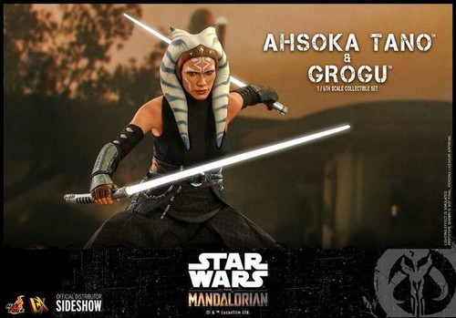 STAR WARS Ahsoka Tano & Grogu 1/6 Action Figure 12" Hot Toys DX-21 Hot Toys - Bild 23 von 24