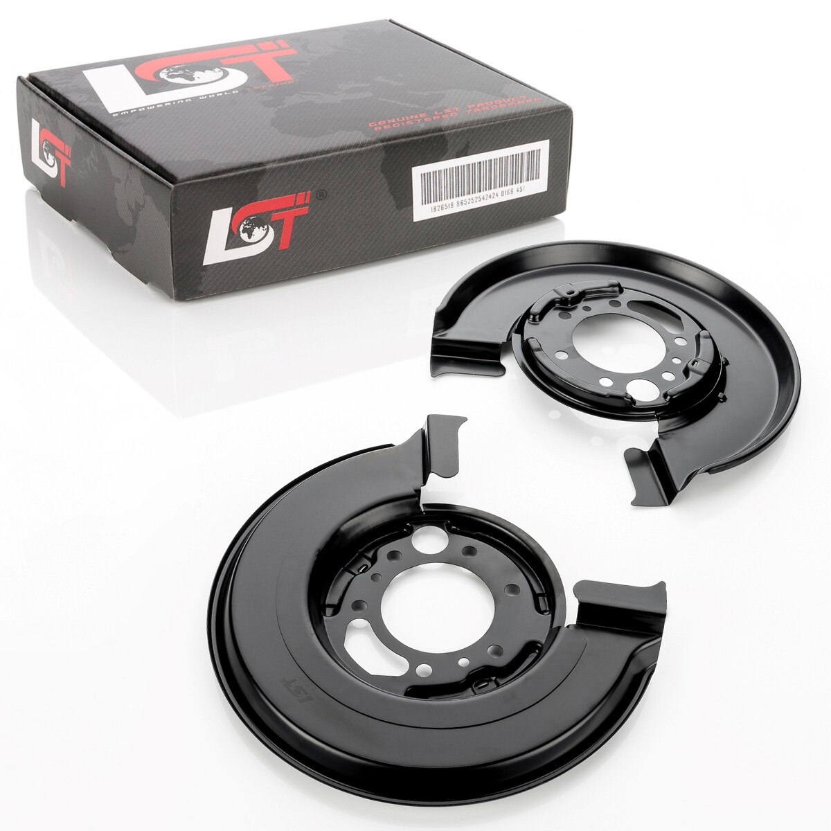 2x Splash Plate Cover Plate Anchor Plate Brake Rear LR for PUCH G-MODELL W460