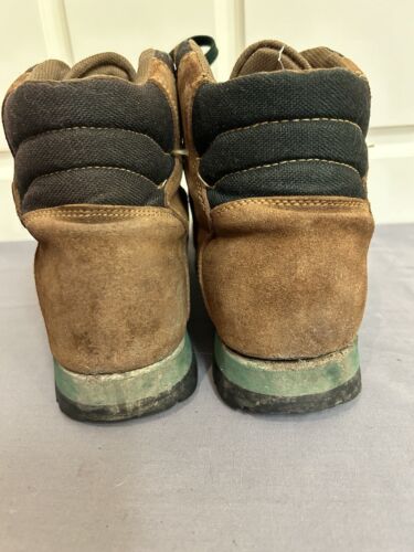 AKU AIR 8000 Hiking Boots Suede Brown Men Size 7 Ladies Size 8.5 Italy - Picture 5 of 24