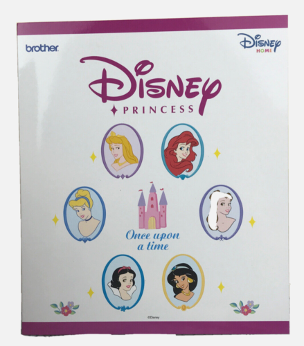 Brother Embroidery Machine Design Card Disney Princess Once Upon a Time HTF - Picture 1 of 5