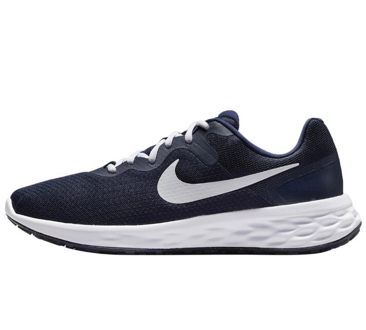 Nike Revolution 6 NN Men Sz 10.5 Racer Blue White Hi Voltage Sneakers DC3728-401 Size 11 Nike Revolution 6 NN Men Racer Blue White Shoe  main image 2