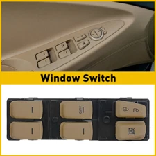 93570-3S000 POWER WINDOW CONTROL DOOR LOCK SWITCH FOR 2011-2015 HYUNDAI SONATA