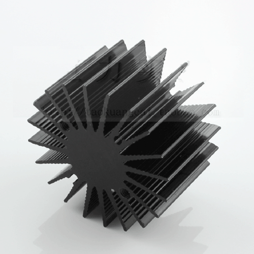 36mm*22mm Runden kühlkörper Aluminium Eloxieren Radiatorkühler Heatsink Cooler - Picture 3 of 8