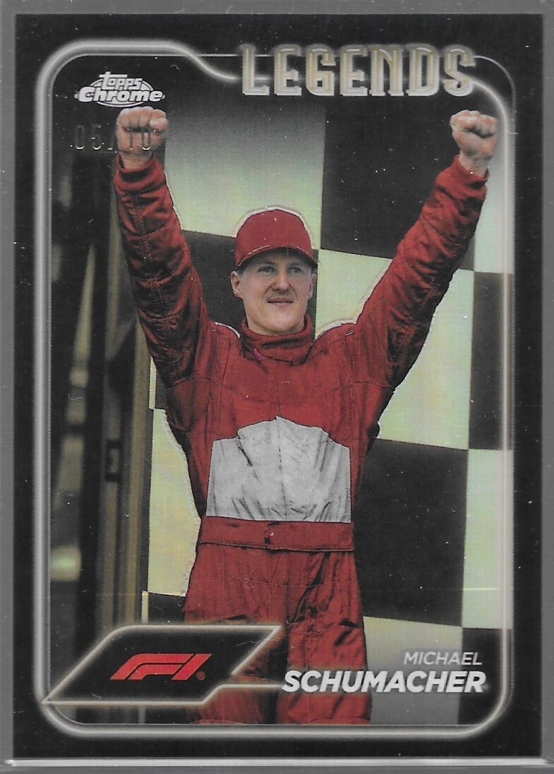 Topps MICHAEL SCHUMACHER シューマッハ リフラクター Topps MICHAEL SCHUMACHER シューマッハ リフラクター Topps