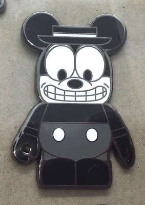 Disney Vinylmation 6 Pin Set Classic Black & White 2013 Authentic