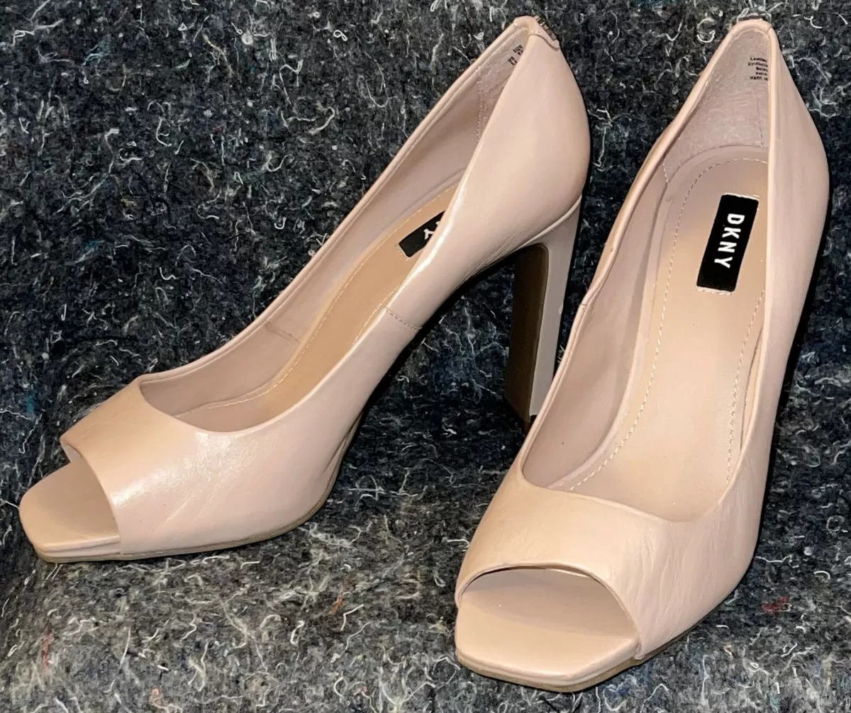 Dkny peep toe pumps cheap