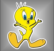 AUFKLEBER TWEETY BIRD  DECAL STICKER 