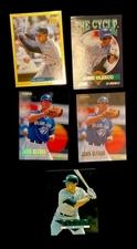 John Olerud 1994 Score The Cycle, Gold Rush  2, Gold Stars 37, Fleer  280 Glossy