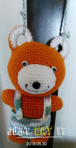 Cute, Crochet, Child's Honey Bear Bag - Picture 3 of 4
