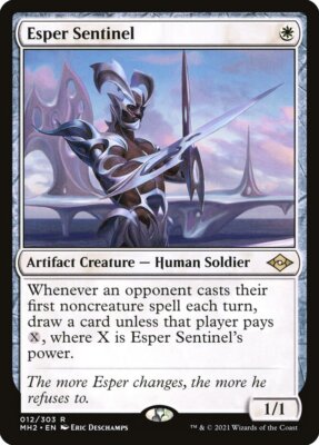 MTG Magic the Gathering Esper Sentinel (12/765) Modern Horizons 2 LP