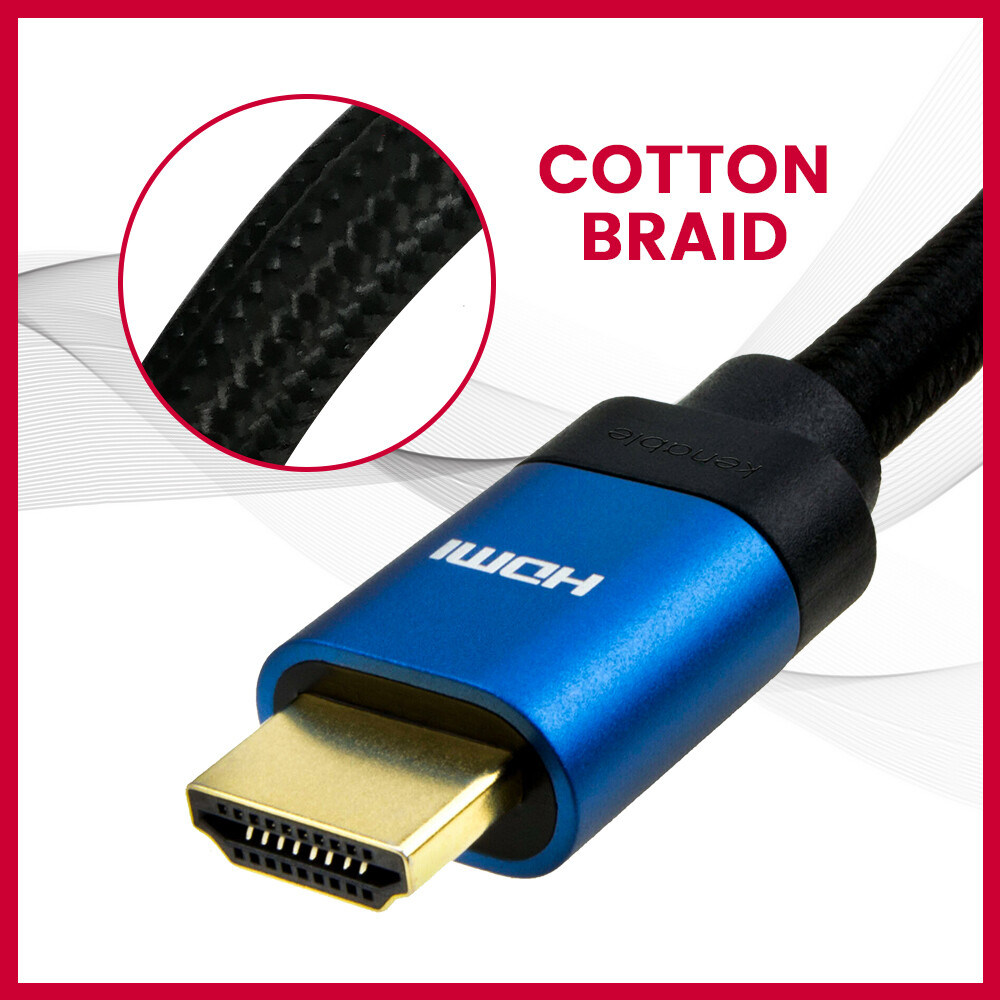 Ultra Hdtv Cavo Hdmi 8k - Cavo Hdmi 2.1 Ad Altissima Velocit&agrave; Da 1 M Velocit$c3$a0 Da 1 M (48 Gbps) Per 8k$4060hz E 4k$40120hz   Certificato Premium   Predisposto Per Ps5 E Xbox Series X