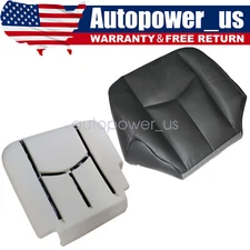 For 2003-2006 Chevy Silverado 1500 Driver Bottom Leather Seat Cover & Foam Pad