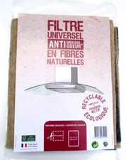 Filtre à charbon bio en fibre de lin naturel