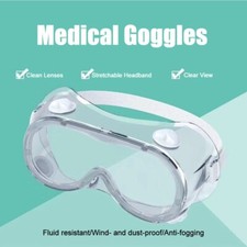 Protective Medical Safety Glasses Approved Anti-Scratch/Splash