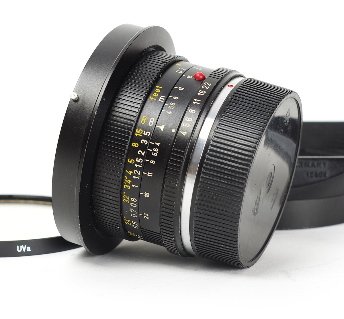 ライカ SUPER-ANGULON-R 1:4/21 LEITZ WETZLAR Leitz Wetzlar Super-Angulon-R 21mm F/4 [11813] | LENS-DB.COM
