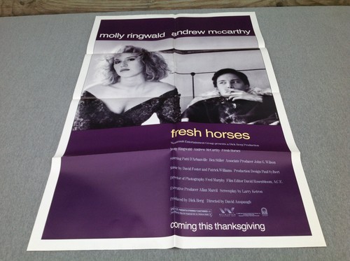 1988 Fresh Horses Original Movie House Full Sheet Poster