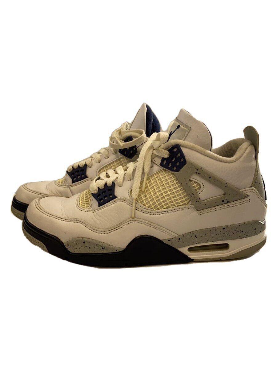 Nike Air Jordan 4 Retro Air Jordan 4 Retro 27Cm Wht Leather Nike Air Jordan 4 Retro Air Jordan 4 Retro 27Cm Wht Leather