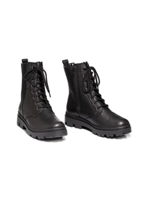 Lammfell Vitaform Hirschleder Stiefelette VITAFORM Lammfell