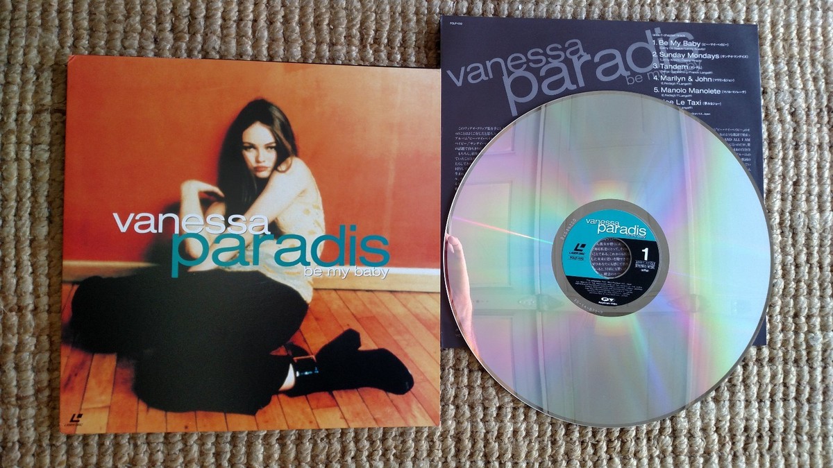 VANESSA PARADIS Laserdisc Be My Baby Music Videos JAPAN LD | eBay
