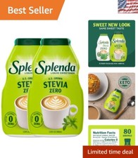 Convenient Zero Calorie Stevia Sweetener Drops - Ideal for On-the-Go Sweetness